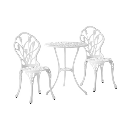 3 Piece Lauren Outdoor Table & Chair Set