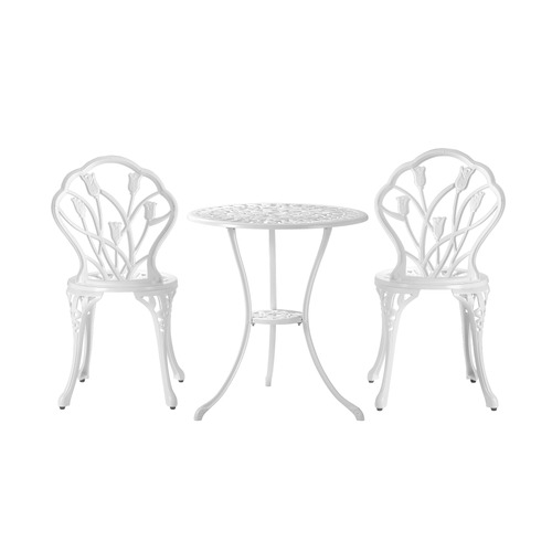 3 Piece Lauren Outdoor Table & Chair Set