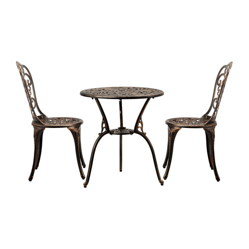 3 Piece Veda Outdoor Table & Chair Set