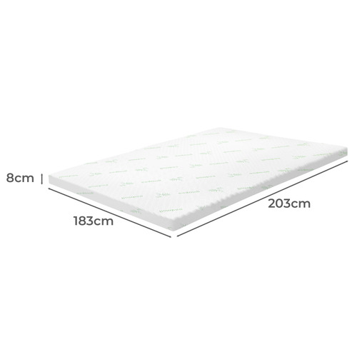 Maven 8cm 7 Zone Memory Foam Mattress Topper