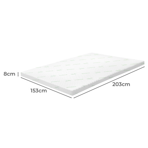 Maven 8cm 7 Zone Memory Foam Mattress Topper