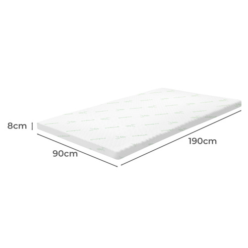 Maven 8cm 7 Zone Memory Foam Mattress Topper