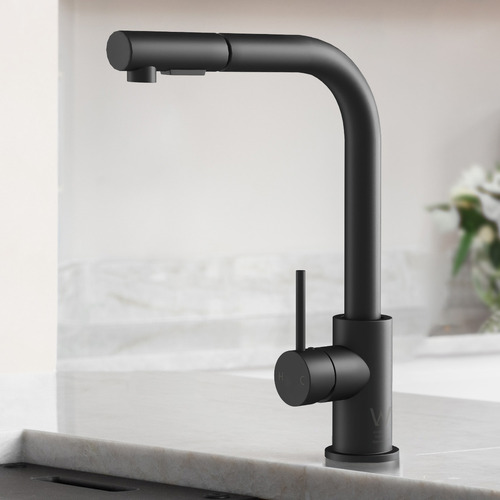 LivingFusion Claretta Pull-Out Sink Mixer | Temple & Webster