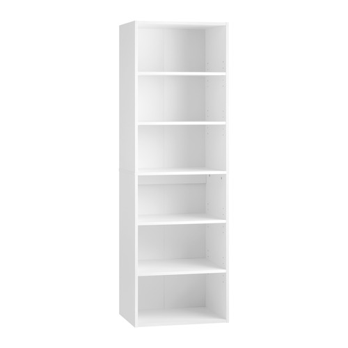 Livingfusion Cassandra 6 Shelf Wardrobe 