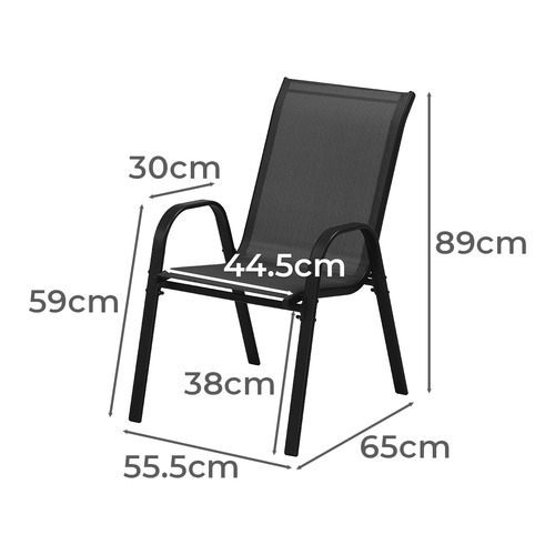 4 Seater Mirabella Rectangular Outdoor Dining Set