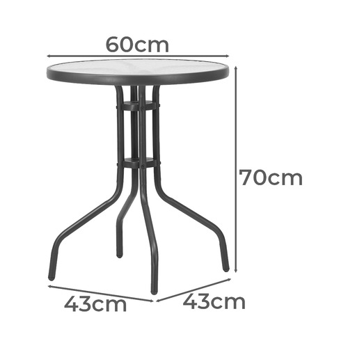 2 Seater Mirabella Outdoor Bistro Set