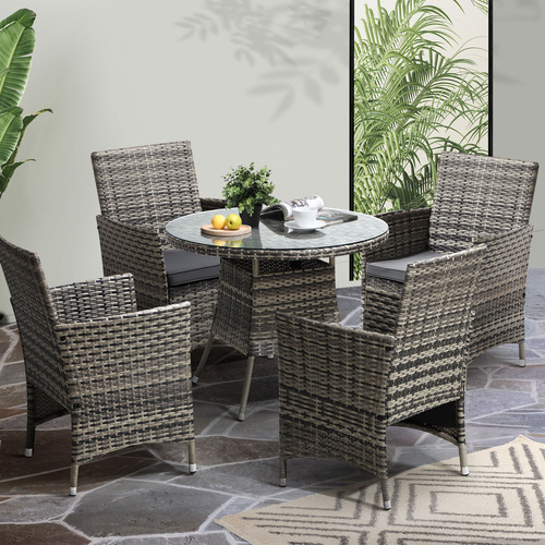 4 Seater Gould Outdoor Dining Table & Chair Set