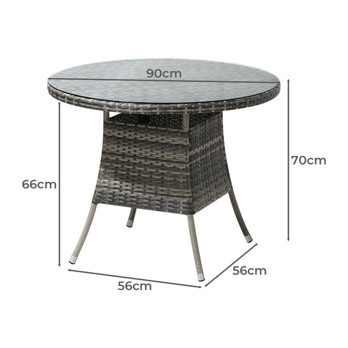 90cm Gould Outdoor Dining Table