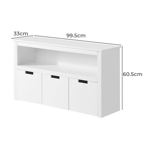 Kids' Mika Bookshelf & Toy Storage