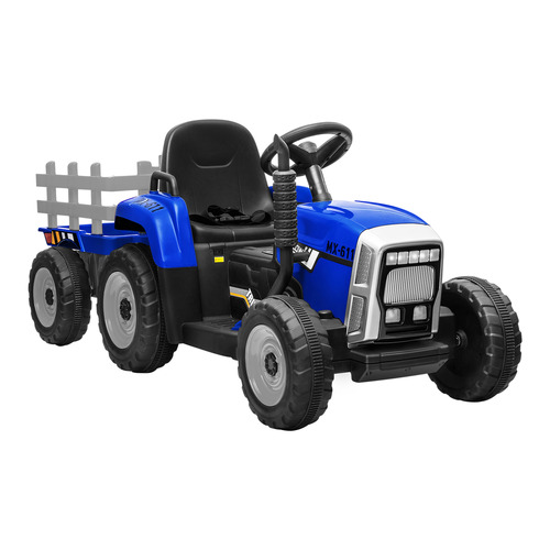 LivingFusion Max Ride-On Tractor with Trailer | Temple & Webster