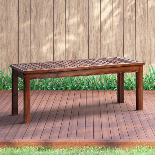 Lilia Fir Wood Garden Bench