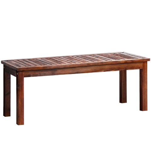 Lilia Fir Wood Garden Bench