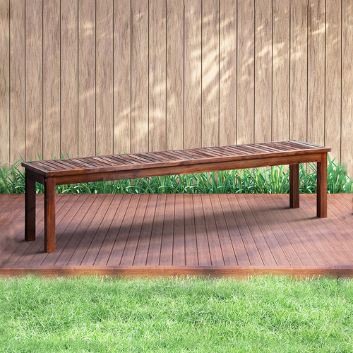 Lilia Fir Wood Garden Bench