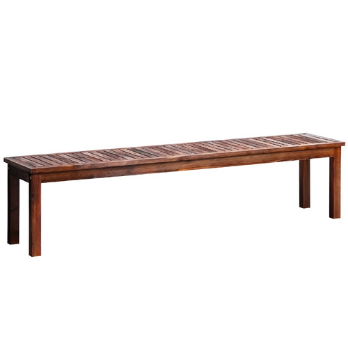 Lilia Fir Wood Garden Bench