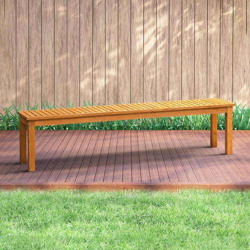 Lilia Fir Wood Garden Bench