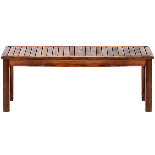 Lilia Fir Wood Garden Bench