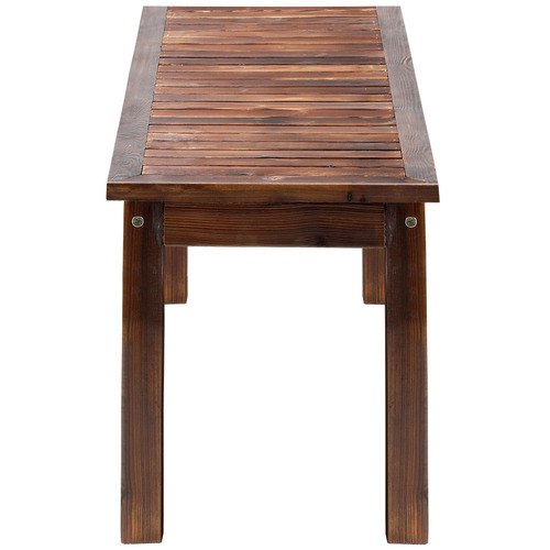 Lilia Fir Wood Garden Bench