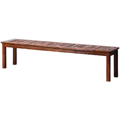 Lilia Fir Wood Garden Bench