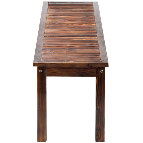 Lilia Fir Wood Garden Bench