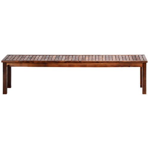 Lilia Fir Wood Garden Bench