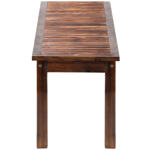Lilia Fir Wood Garden Bench