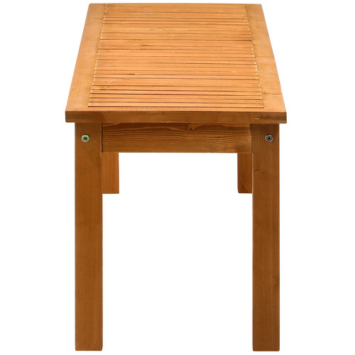 Lilia Fir Wood Garden Bench