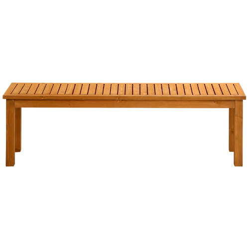 Lilia Fir Wood Garden Bench
