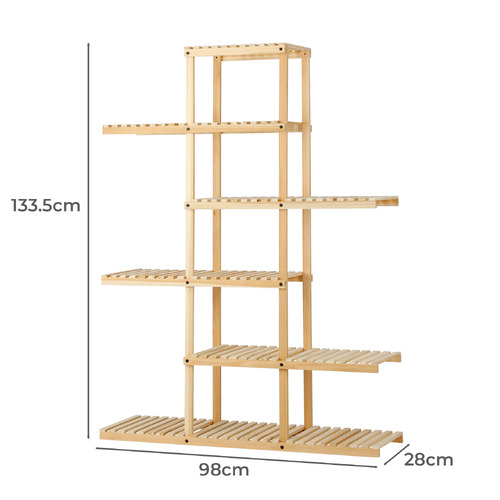 133.5cm Felicia 6 Tier Plant Stand