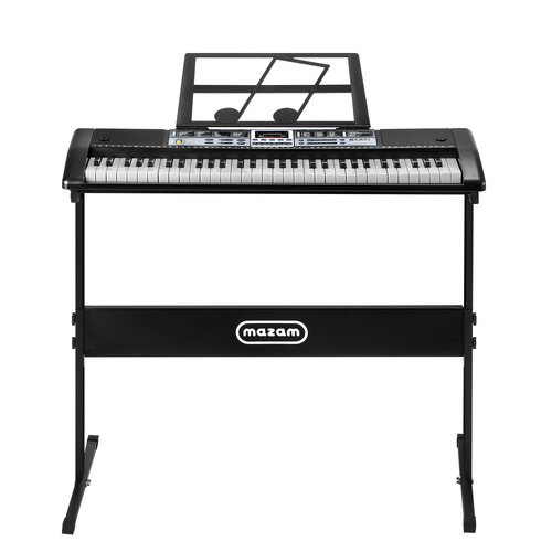 Mazam Kids' 61 Keys Electronic Keyboard with Stand
