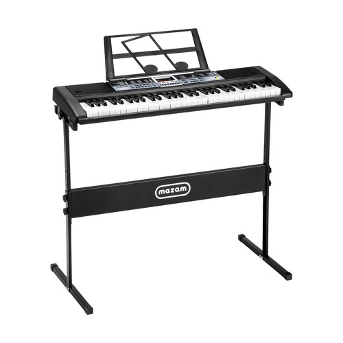 LivingFusion Cleon Kids' 61 Keys Electronic Keyboard with Stand