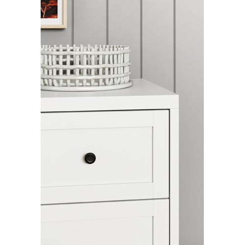 White Aurora 7 Drawer Chest