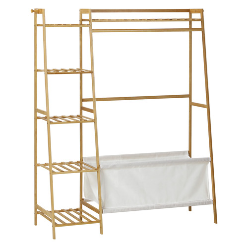Devyn Bamboo Clothing Rack