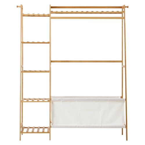 Devyn Bamboo Clothing Rack