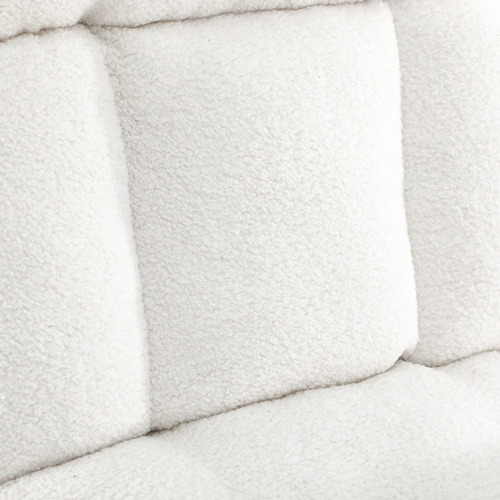 2 Piece Bonny Sherpa Armchair & Ottoman Set
