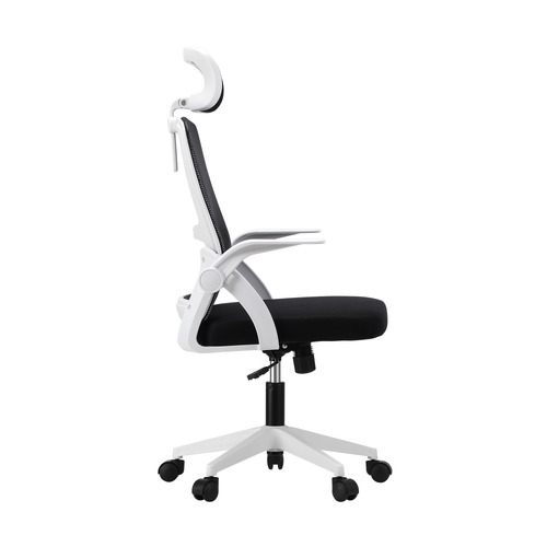 White & Black Horatio Mesh Executive & Gaming Office Chair