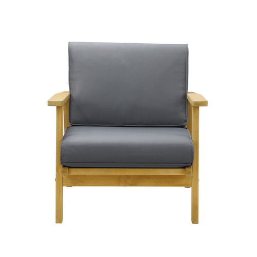 Devi Fir Wood Outdoor Armchair