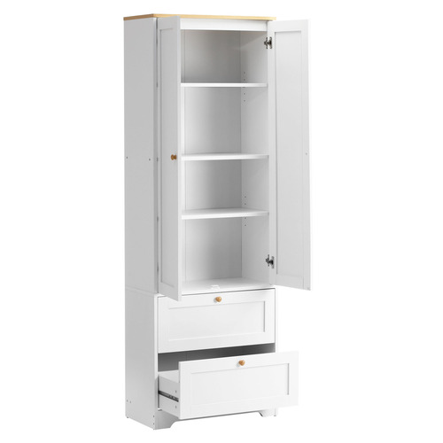 LivingFusion Maxwell 2 Door Cupboard | Temple & Webster