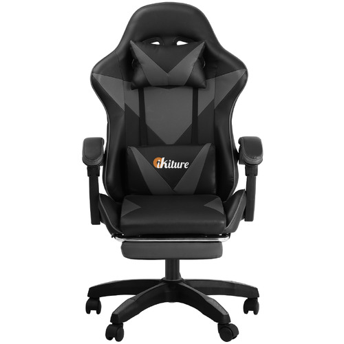Brooks PU Leather Gaming Chair with Footrest