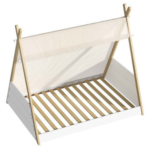 LivingFusion Caden Teepee Single Bed Frame Temple & ster