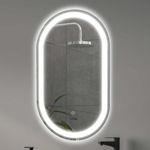 Parson Oval LED Bathroom Mirror