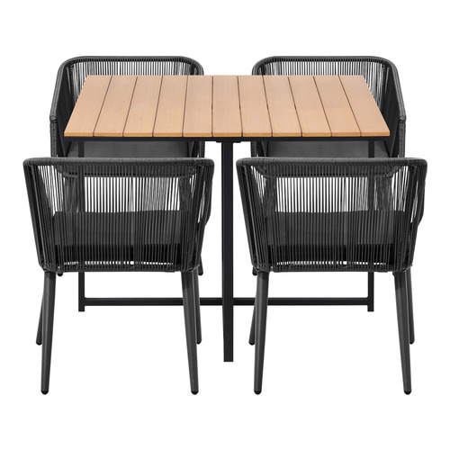 4 Seater Collins Outdoor Dining Table & Chair Set