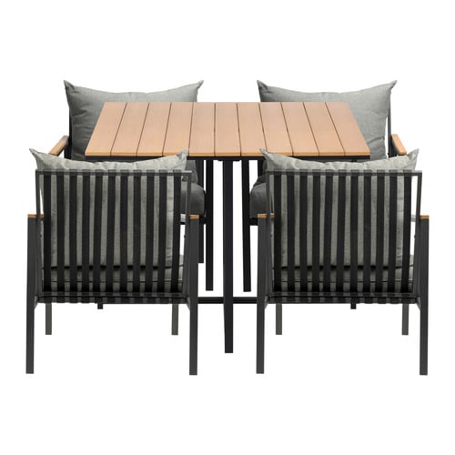 4 Seater Melvill Outdoor Dining Table & Chair Set
