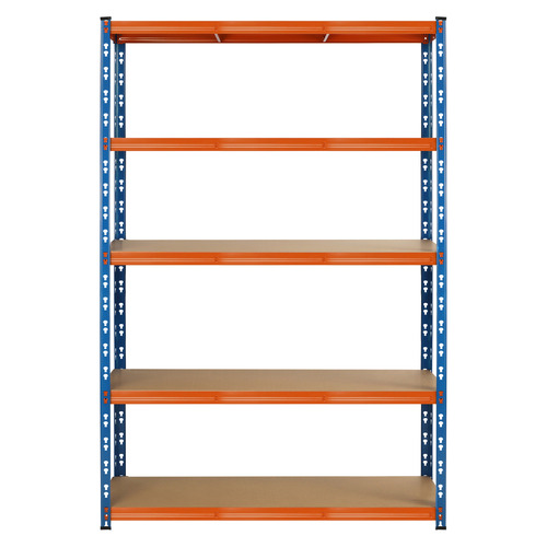 Orange Jemison Steel Shelving Unit