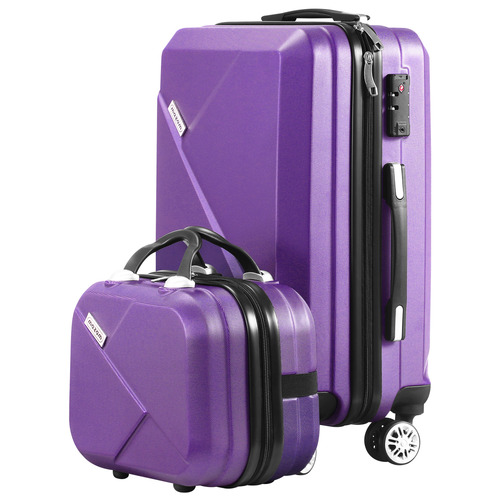 LivingFusion 2 Piece Dryden Lightweight Suitcase Set Temple & ster