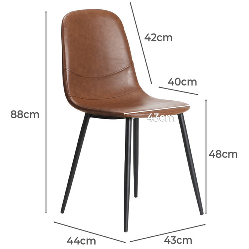 Pearce Faux Leather Dining Chairs