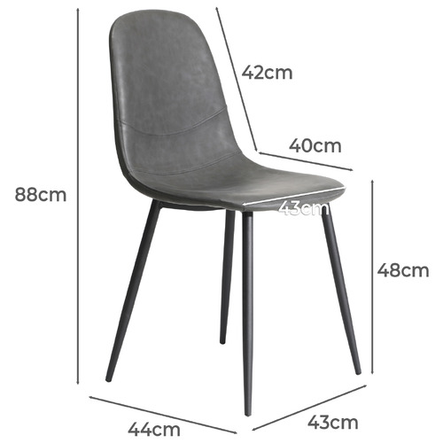 Pearce Faux Leather Dining Chairs