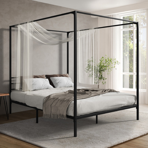 LivingFusion Malone Steel Bed Frame | Temple & Webster