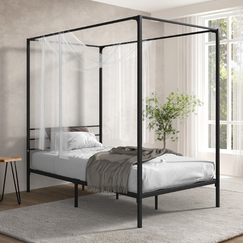 LivingFusion Malone Steel Bed Frame | Temple & Webster