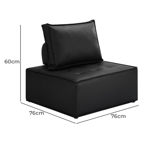 Valeri Armless Lounge Chair