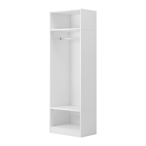 LivingFusion Cassandra 3 Shelf & Hanging Wardrobe | Temple & Webster